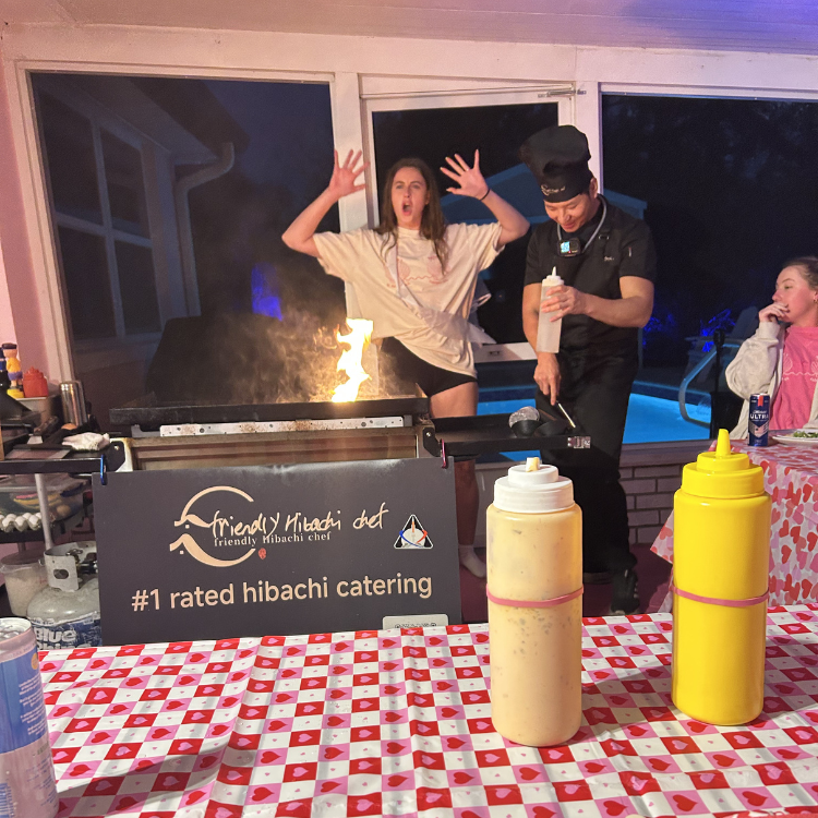 The Experience - Friendly Hibachi Chef at Home