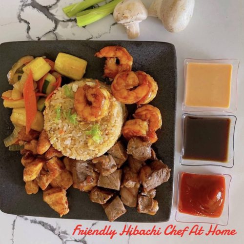 Friendly Hibachi Chef at Home - Menu - All the Hibachi Flavors