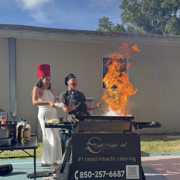 Hibachi at Home Clermont with Friendly Hibachi Chef