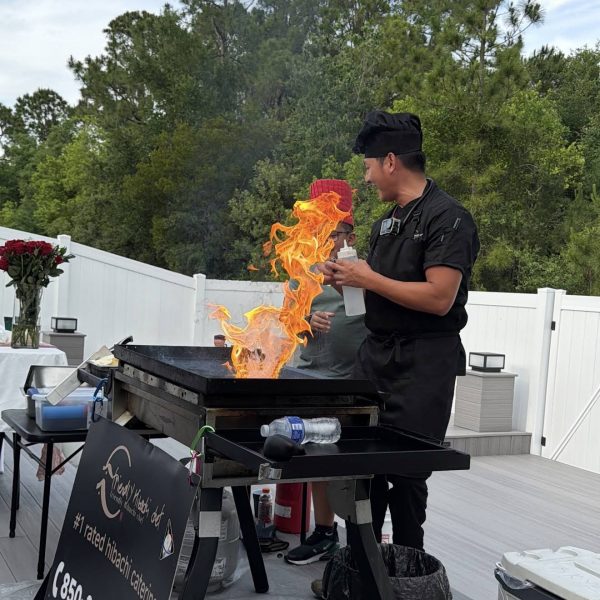 Hibachi at Home Orlando with Friendly Hibachi Chef at Home