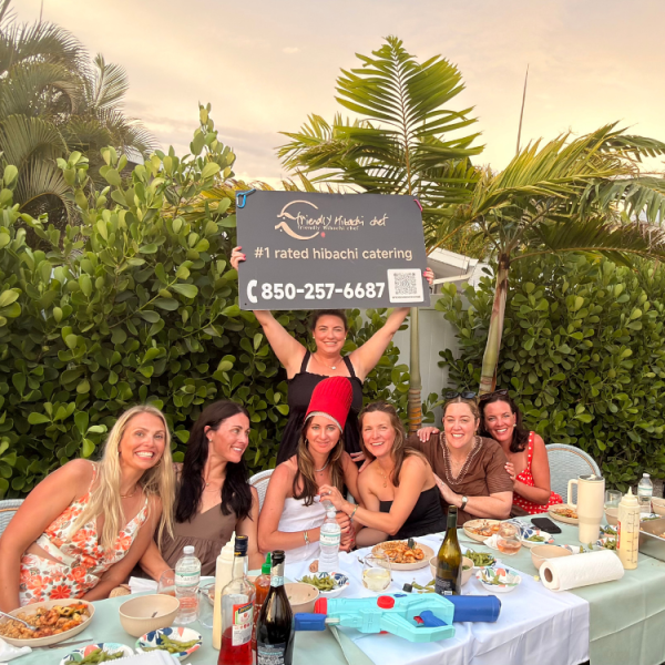 St Pete Beach with Friendly Hibachi Chef at Home